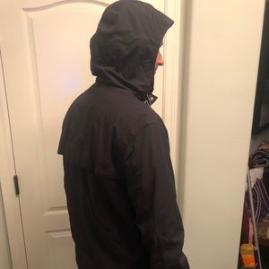 REI Black Men’s Rain Jacket